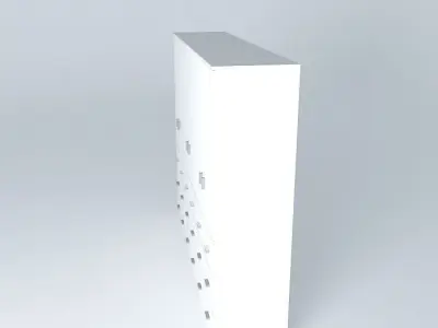 Grey cabinet Free 3D model