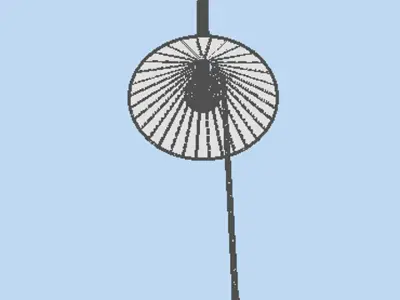 Lamp - Hanger 3D model