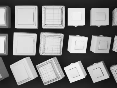 Switch Package - 3D Model 3D model