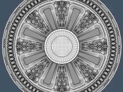 Ceiling Medallion 3D model