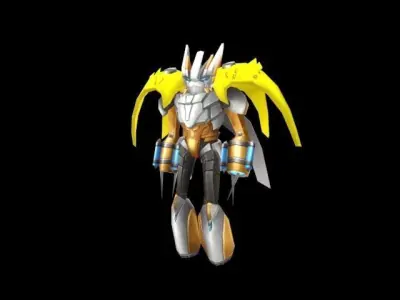 ROBOTS GENERAL SUPREME Low-poly 3D model