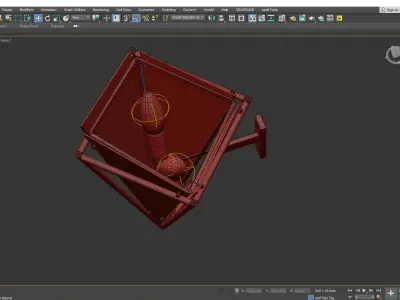 Troy Epic Wall Sconce Low-poly 3D model