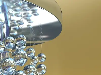 Modern Pendant Lamp 3D model