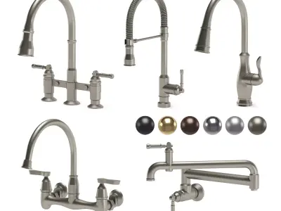 DELTA kitchen faucets 3D model