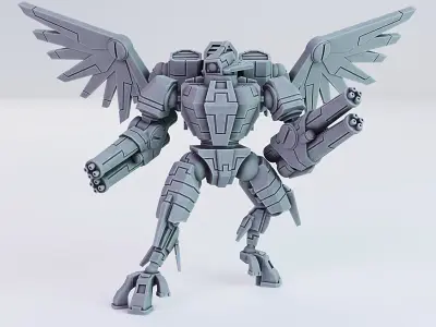 XE9 Demolisher Battlesuit  Greater Good 3D print model