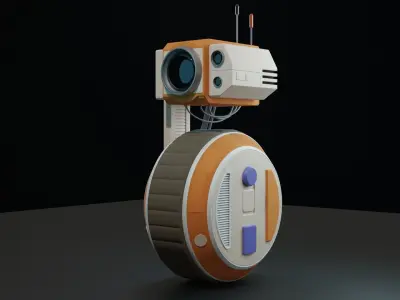 droid D-0 3D model