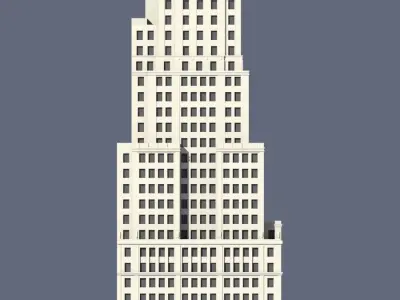 48 Wall Street Free 3D print model