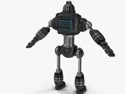 Black Fighter  3D model