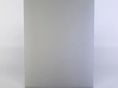 Window door with glass panels Low-poly 3D model