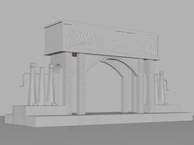 Door of no return 3D model