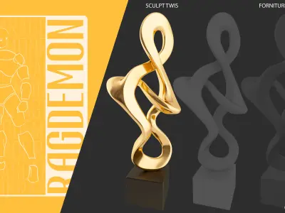 SCULPT TWIS 3D model