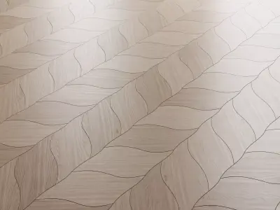 Design Panels Petalii By Foglie D Oro 3D model