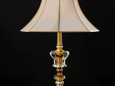 Realistic 3D Table Lamp Model for Product Visualization gaming Low-poly 3D model