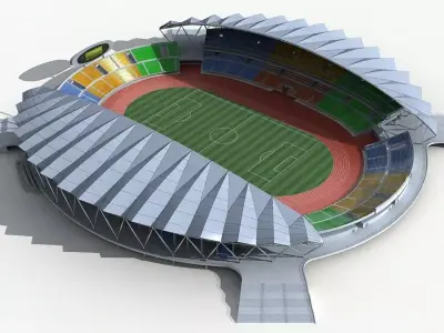 Gymnasium 3 3D model