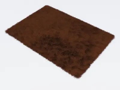 Carpet Snow H169-brown 3D model