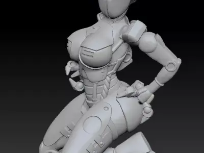 Assaultron Fallout4 3D print model