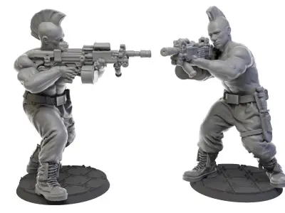 LMG Squad 3D print model