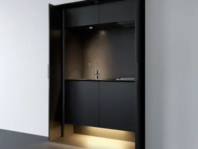 Affilato Hide Kitchen 3D model