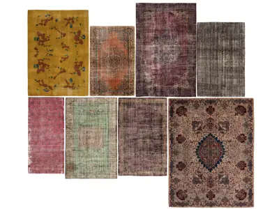 Carpets vintage turkish vol 07 3D model