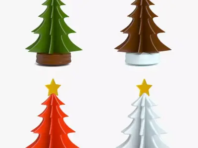christmas tree table show piece Pack 