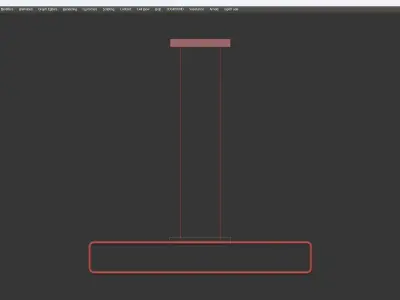 RA Pendant Lamp Low-poly 3D model