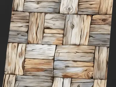  Stylized Wood Seamless Texture  Texture purchase