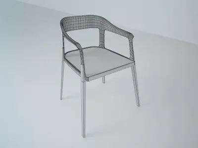 cofee table Low-poly 3D model