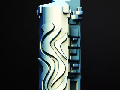 The Loom Of Dissonance Building Scifi 3D Printable STL File 3D print model