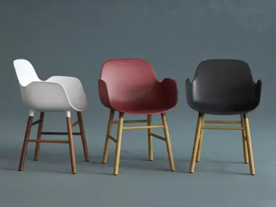 Form Armchair 3D model