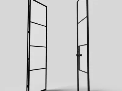 Metal Door 3D model