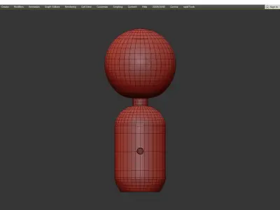 CARINA TABLE LIGHT Low-poly 3D model