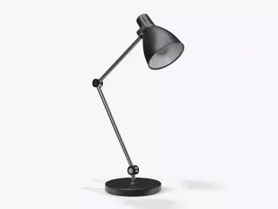 Table desk metal lamp 3D model