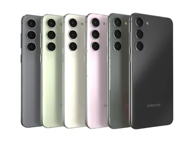 Samsung Galaxy S23 Plus Full Colors 3D model