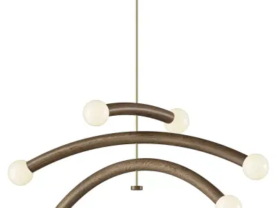 Beaubien Chandelier 3D model