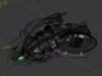 Future World - Research Laboratory 03 3D model