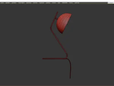  Cattelan Italia Sunset  Low-poly 3D model