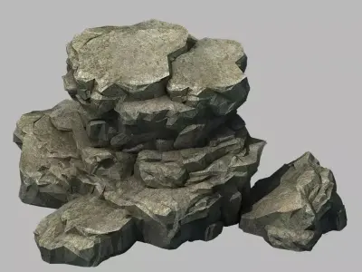 Wild - rock 1104 3D model