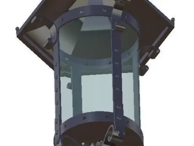 Fixed lantern 3D model