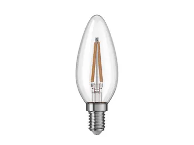 LED Filament Bulb 3D model
