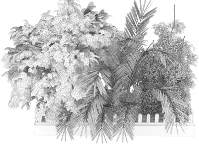 Collection plant vol 190 3D model