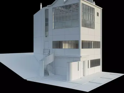 1922y Maison atelier Ozenfant 3D model