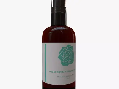 Pump Bottle 3D model