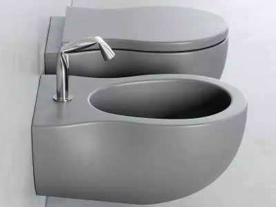 Ceramica Flaminia Pinch Wall-Hung WC 3D model