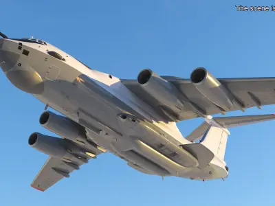  Aerial Reconnaissance Aircraft Rigged for Maya 