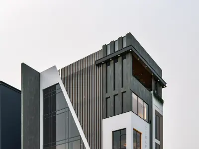 Modern Commercial Office Building 3D model