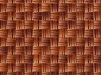 Fine-Slatted Basket Weave Parquet Texture