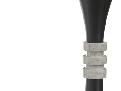 Banded Table Lamp R30086 3D model