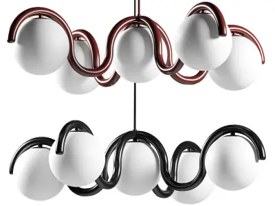 Astraeus Clarke Lenox Pendant Lamp 3D model