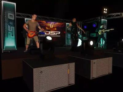 Para bandas Depence r2 3D model