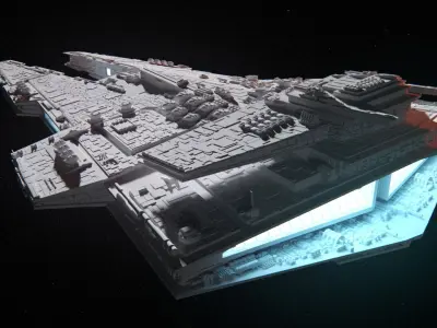 Sith Dreadnaught 3D model